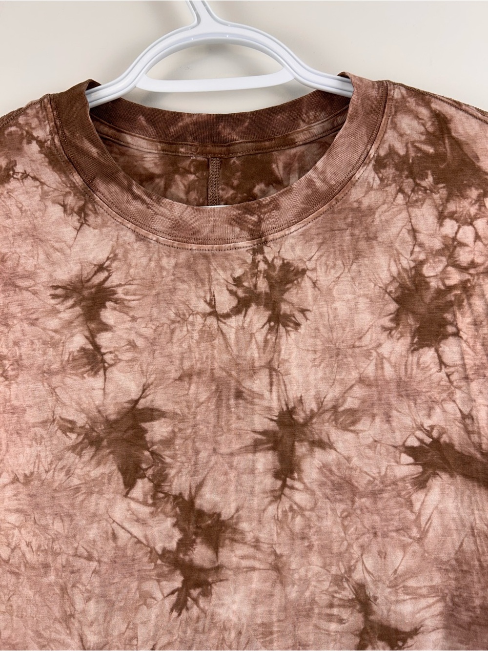 Lululemon All Yours Tee Earth Dye Clay Pima Cotton Oversized Size 8* - Picture 5 of 6